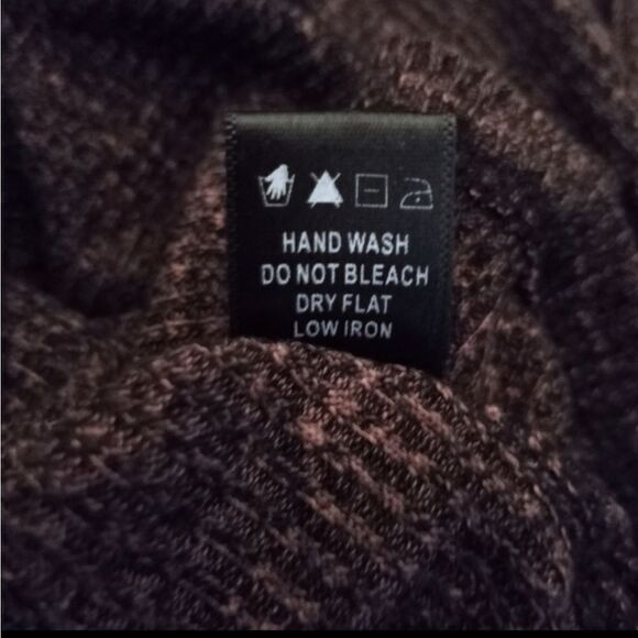 IRIS PINKISH BROWN BODYCON KEYHOLE DRESS SZ.L EUC - Picture 6 of 6